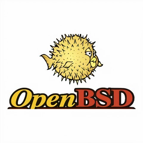 Logo OpenBSD, avec sa mascotte Puffy